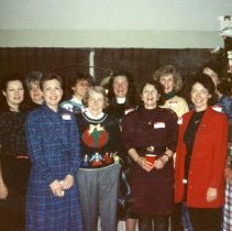 SAA Members at the Christmas Ornament Exchange