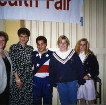 SAA Members with Mark Lenzi at SAOM Health Fair