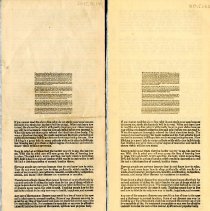 Back of Two Small Loose Leaf Eye Tests