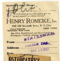 Osteopathy's Founder Dead