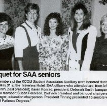 Banquet for SAA Seniors