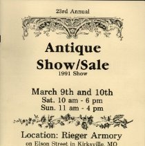 Osteopathic Antique Show/Sale