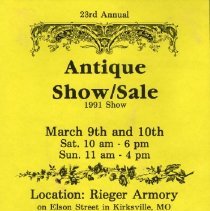 Antique Show and Sale