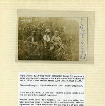 Page 2 of the Maroon Brunk Postcard Scrapbook