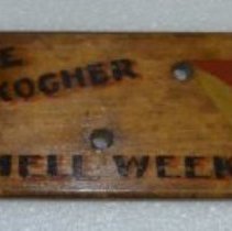 1936 Fraternity Pledge Paddle