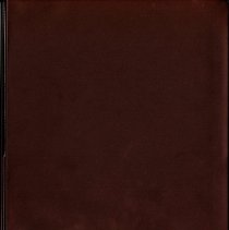 Maroon Brunk Postcard Scrapbook