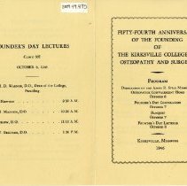 Fifty-Fourth Anniversary of the Founding of KCOS