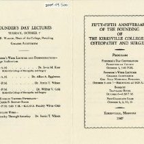 Fifty-Fifth Anniversary of the Founding of KCOS