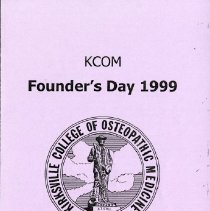 1999 Founder's Day Program