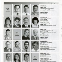 Faculty and Staff Directory 1999-2000