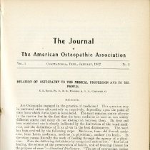 Journal of the American Osteopathic Association Volume 1, 1901-1902