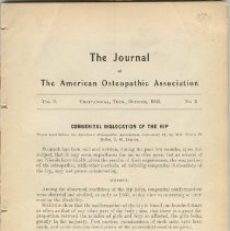 Journal of The American Osteopathic Association volume 3
