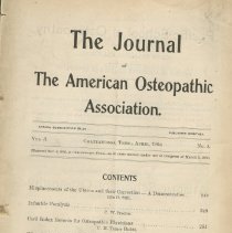 Journal of The American Osteopathic Association volume 3