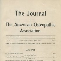 Journal of the American Osteopathic Association Volume 4 1904-1905