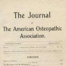 Journal of the American Osteopathic Association Volume 4 1904-1905