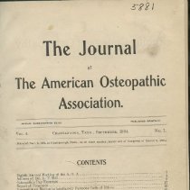Journal of the American Osteopathic Association Volume 4 1904-1905