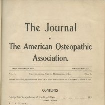 Journal of the American Osteopathic Association Volume 4 1904-1905