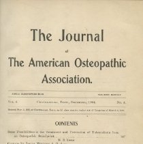 Journal of the American Osteopathic Association Volume 4 1904-1905