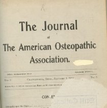 The Journal of the American Osteopathic Association Volume 6, 1907