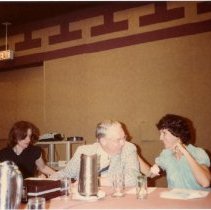 Photograph of James Swartz, Sarah Smafka, John Gordridge and Loraine Rick