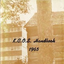 K.C.O.S. Handbook 1965