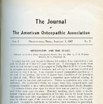Journal of the American Osteopathic Association Volume 6, 1906-1907