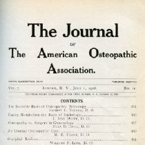 Journal of the American Osteopathic Association Volume 7, 1907-1908