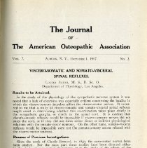 Journal of the American Osteopathic Association Volume 7 1907-1908
