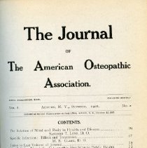 Journal of the American Osteopathic Association Volume 8, 1908-1909
