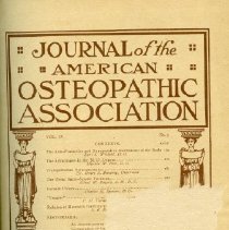 Journal of the American Osteopathic Association Volume 9, 1910
