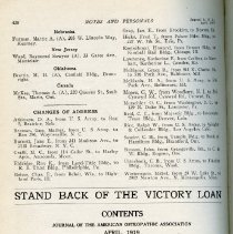 Journal of the American Osteopathic Association Volume 18, 1918-1919