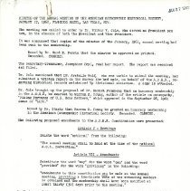American Osteopathic Historical Society Annual Meeting Minutes