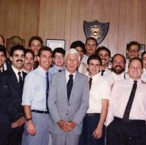 Atlas Club Members with Charles E. Still Jr.