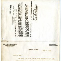 RSVP to the 50th Reunion of the Class of 1906