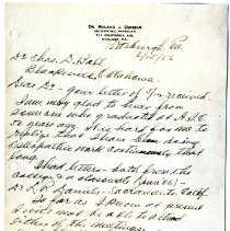 RSVP to the 50th Reunion of the Class of 1906