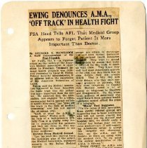 Page Fifty-Eight of the Scrapbook on Socialized Medicine