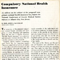 Compulsory National Insurance