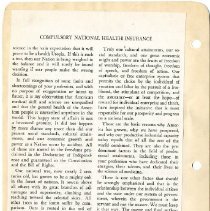 Page Seventy-Three of the Scrapbook on Socialized Medicine