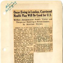 Page Thirty-Three of the Scrapbook on Socialized Medicine