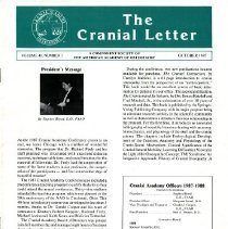 The Cranial Letter, Vol, 57, No. 4