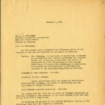 January 1948 Letter to R.C. McCaughan from J.S. Denslow