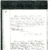 Minutes of the ASO Board of Directors 1905 Dec 31 & 1906 Jan 25, p. 20