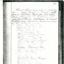 Minutes of the ASO Board of Directors, 1908 Jun 3, p. 37