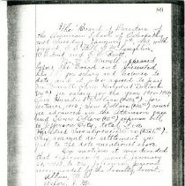 Minutes of the ASO Board of Directors, 1913 Jan 7, p. 89