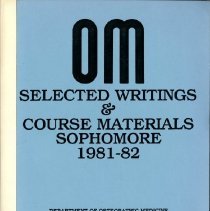 Selected Writings and Course Materials 1981-1982