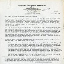 Washington Newsletter from the American Osteopathic Association Department