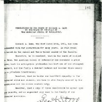 Minutes of the ASO Board of Trustees, 1921 Mar 24, p. 189