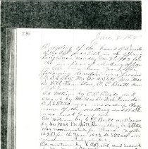 Minutes of the ASO Board of Directors, 1923 Jan 8, p. 220