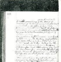 Minutes of the ASO Board of Trustees, 1923 Mar 17, p. 226