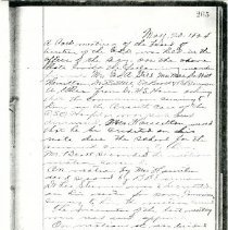 Minutes of the ASO Board of Trustees, 1924 May 20, p. 265